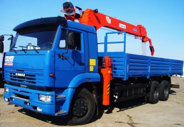 КАМАЗ 65117 с КМУ (манипулятор)